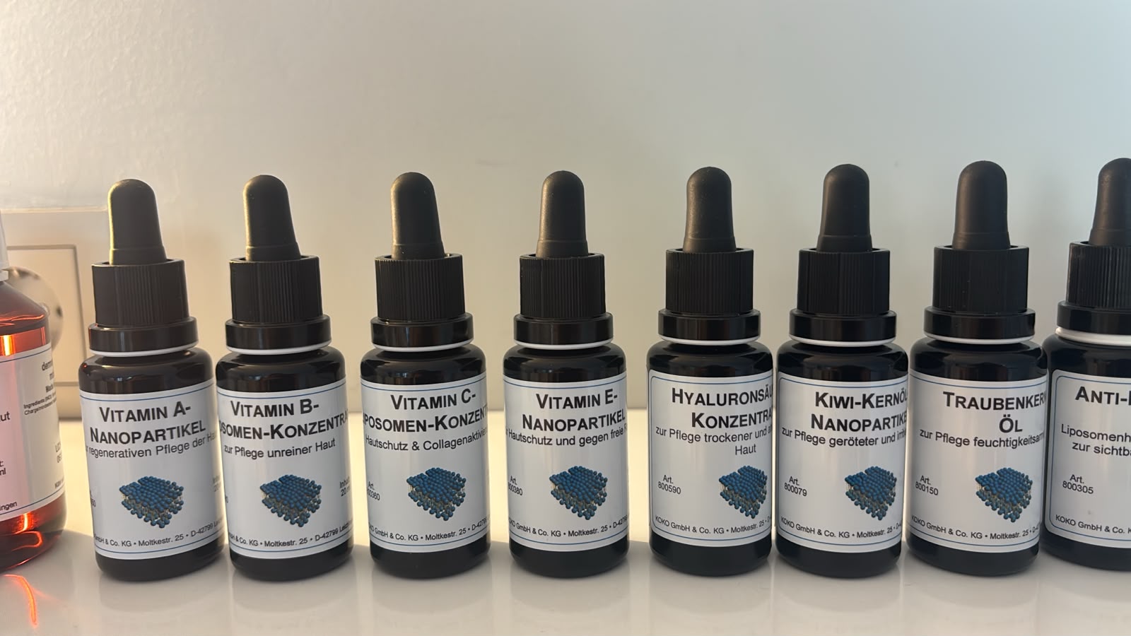 dermaviduals Aktivkonzentrate – Reihe 2